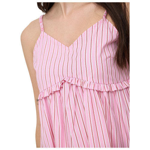 Only Γυναικεία αμάνικη μπλούζα Loris Striped Flowy Top